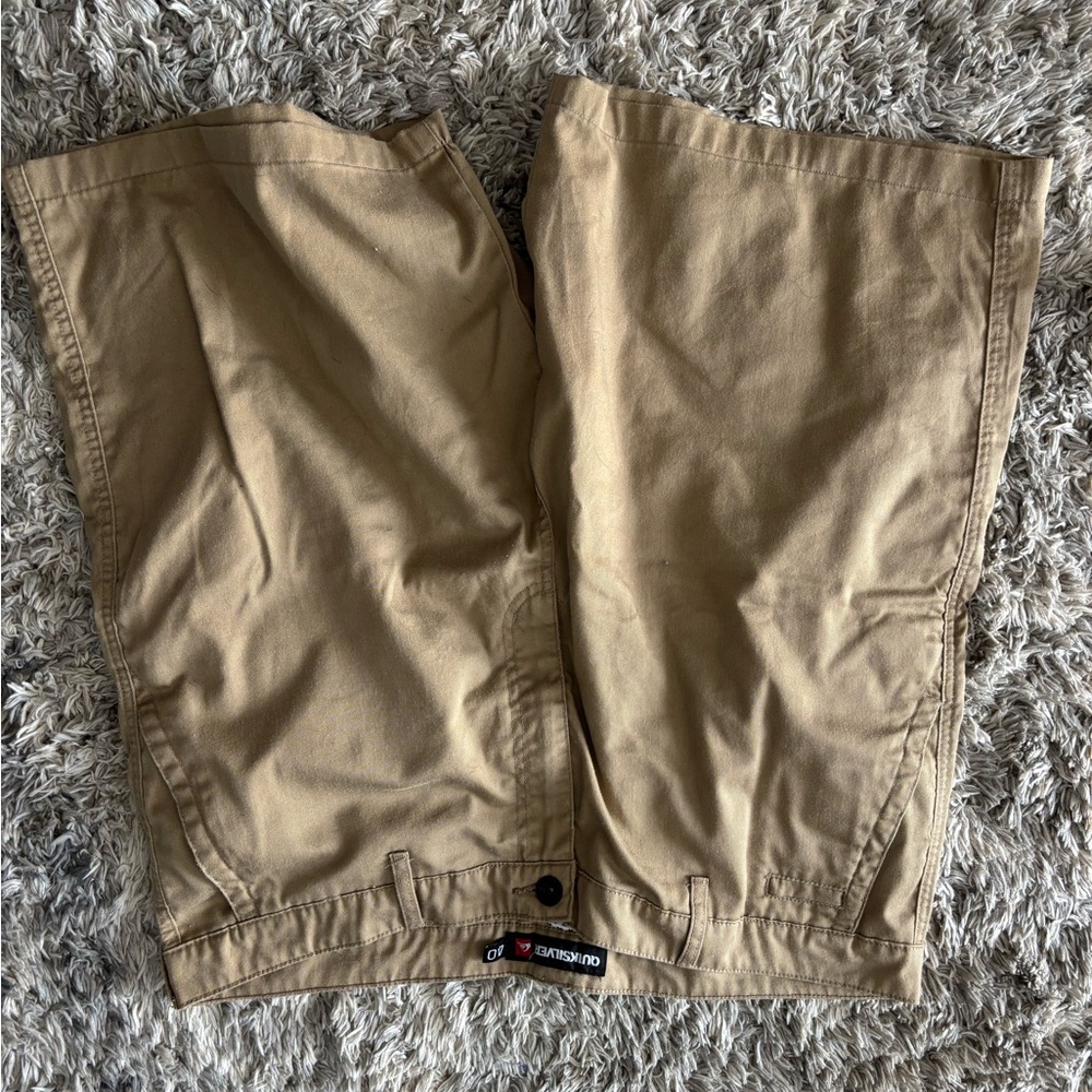 Quiksilver Tan Cargo Shorts